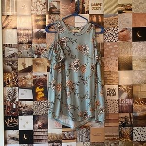 Women’s Long Sleeve Cold Shoulder Top